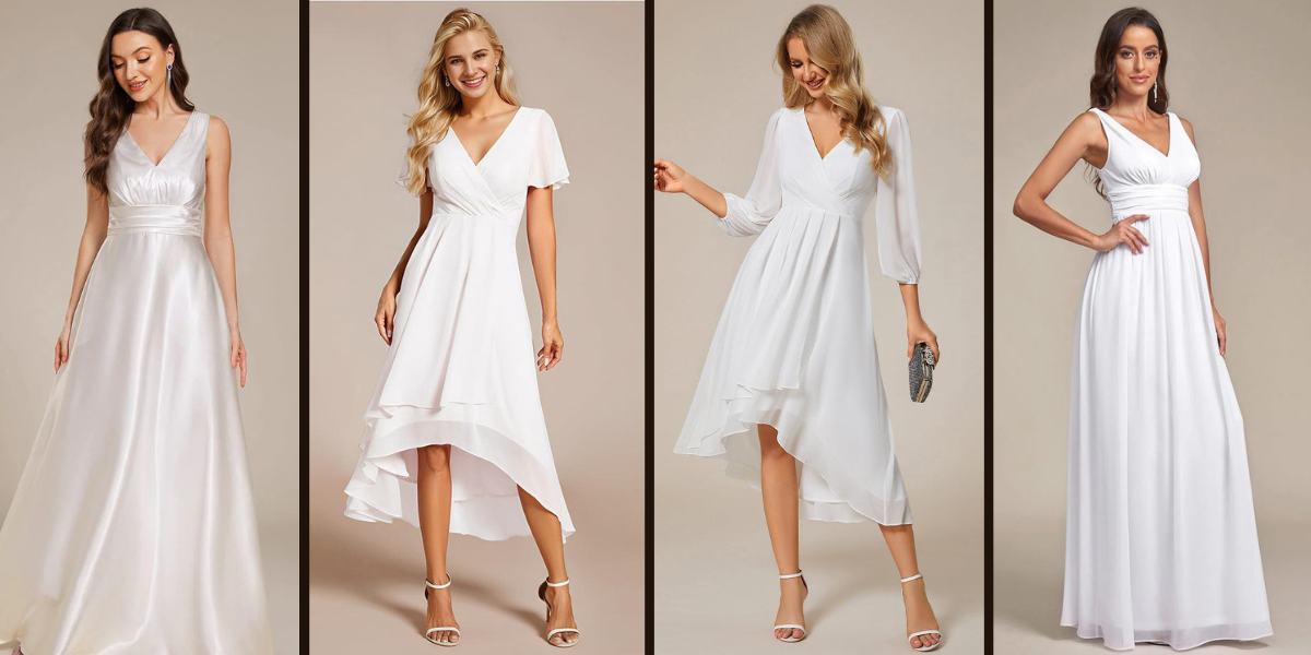 Les meilleures robes de mariée de soirée simples pour une mariée moderne