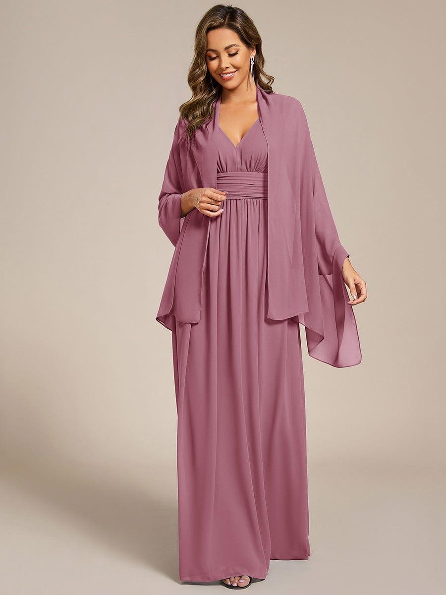 Châle en mousseline élégant pour femme pour une occasion spéciale #couleur_Orchidee