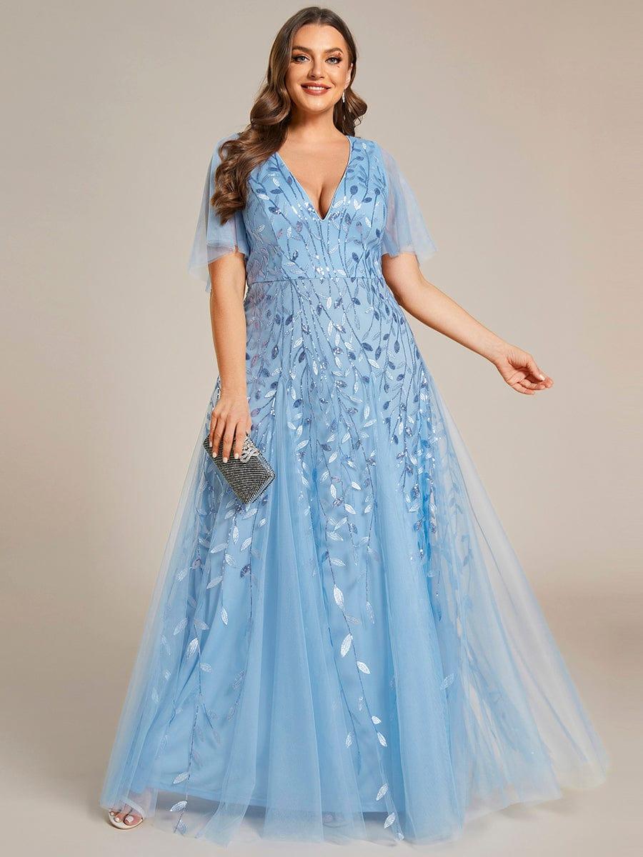 Blue Bridesmaid Dresses #style_EE00736BL