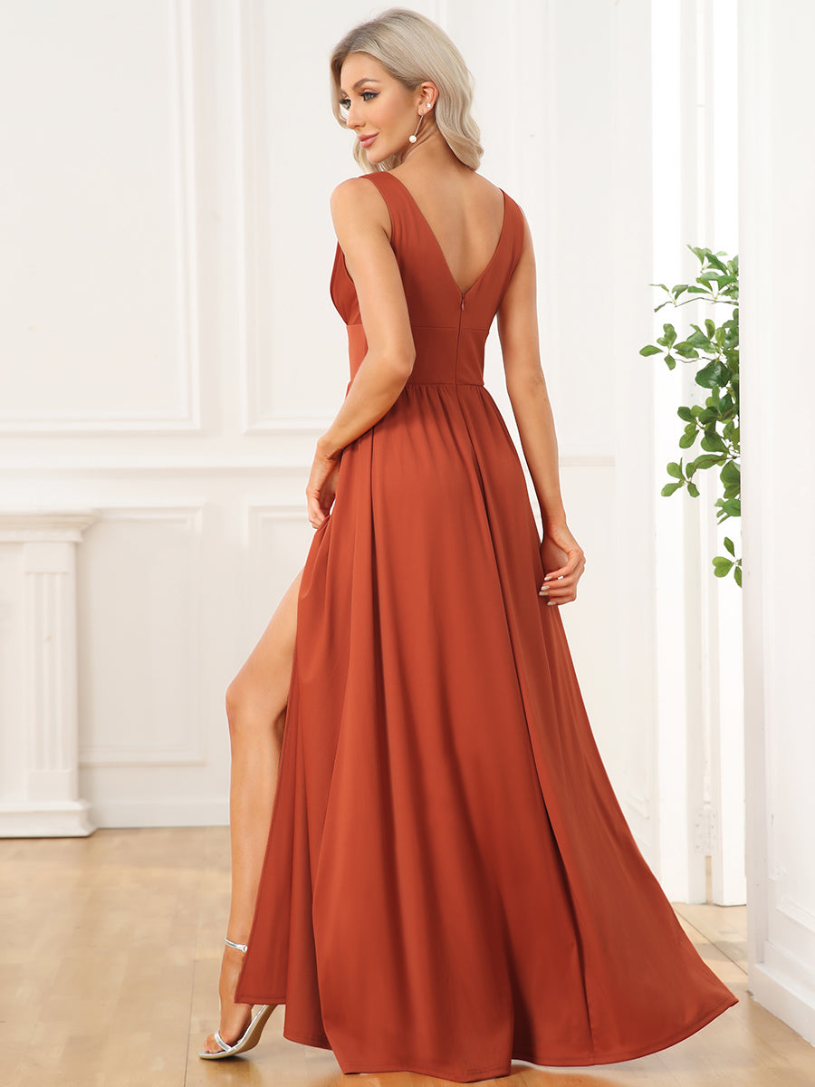 Burnt Orange Bridesmaid Dresses #style_EE0168BBO