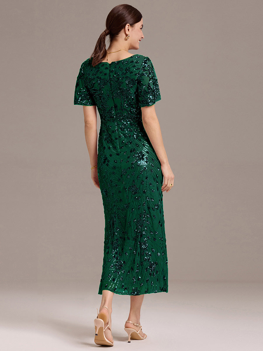 Meilleurs choix de robes de demoiselle d'honneur en satin #Couleur_Vert Fonce
