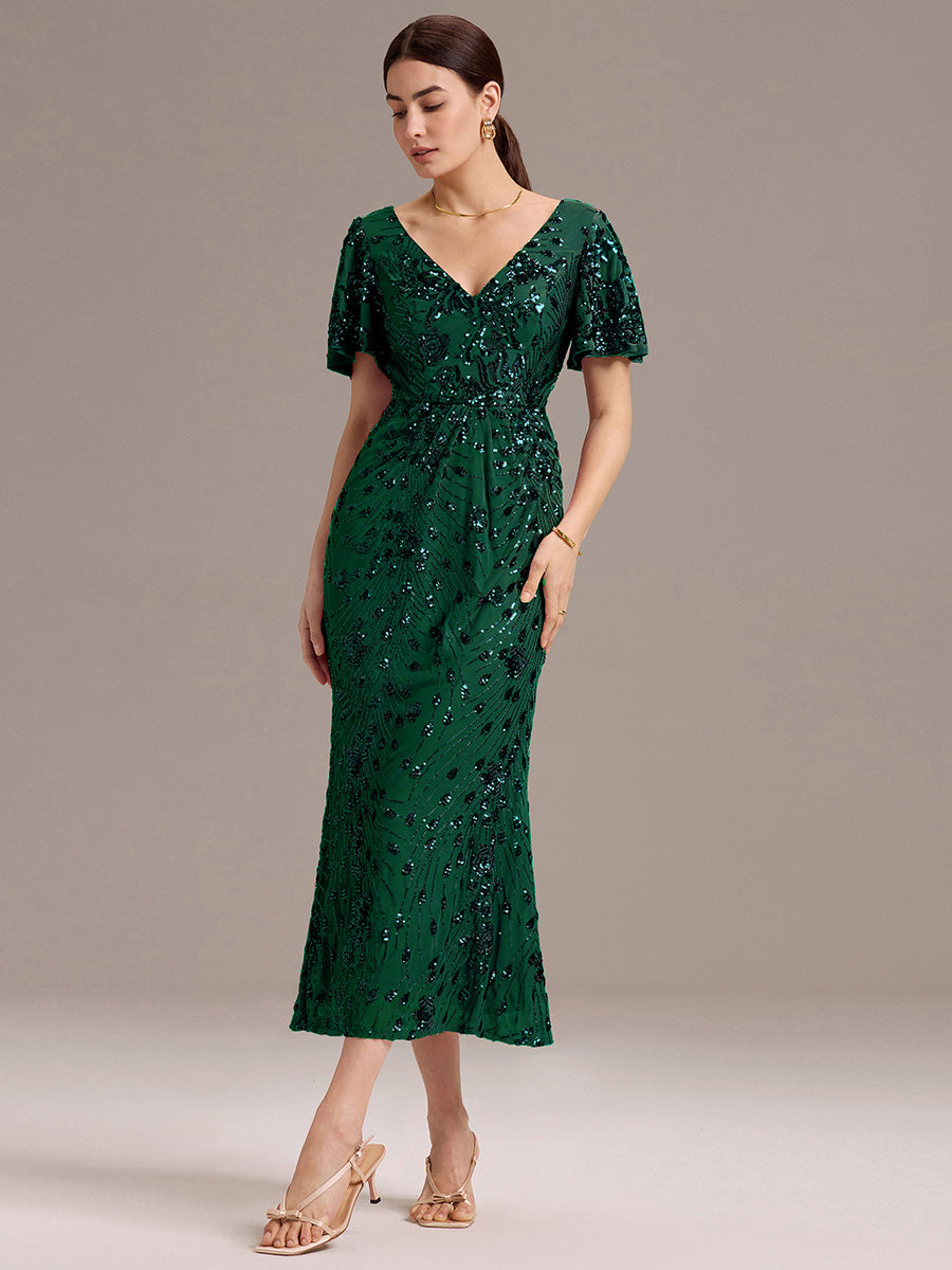 Meilleurs choix de robes de demoiselle d'honneur en satin #Couleur_Vert Fonce