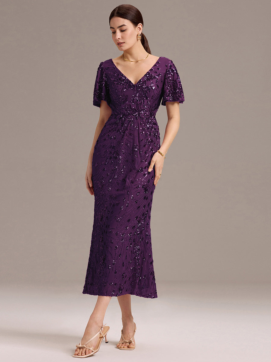 Meilleurs choix de robes de demoiselle d'honneur en satin #Couleur_Violet Fonce