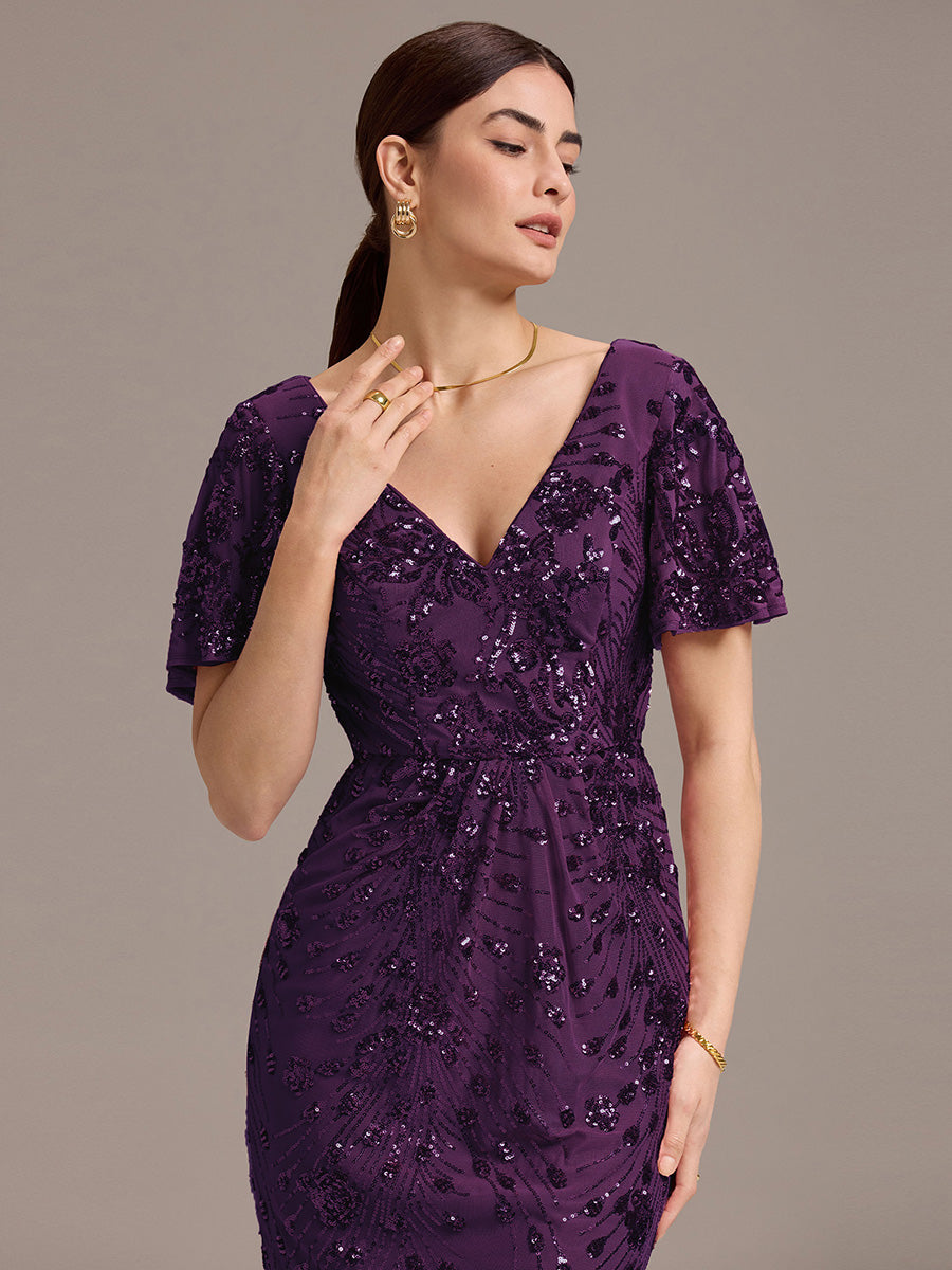 Meilleurs choix de robes de demoiselle d'honneur en satin #Couleur_Violet Fonce