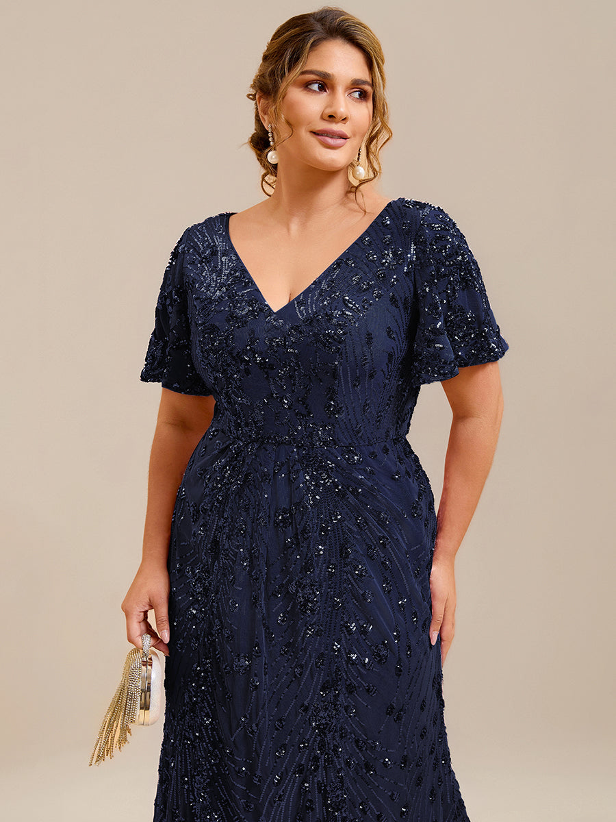 Meilleurs choix de robes de demoiselle d'honneur en satin #Couleur_Bleu Marine