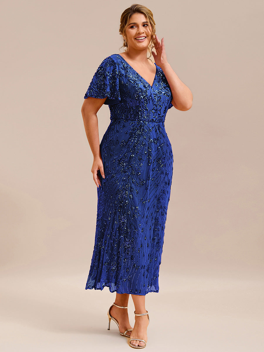 Meilleurs choix de robes de demoiselle d'honneur en satin #Couleur_Bleu Saphir