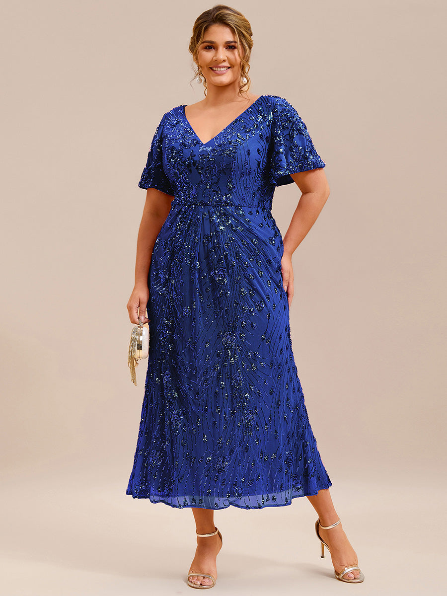 Meilleurs choix de robes de demoiselle d'honneur en satin #Couleur_Bleu Saphir