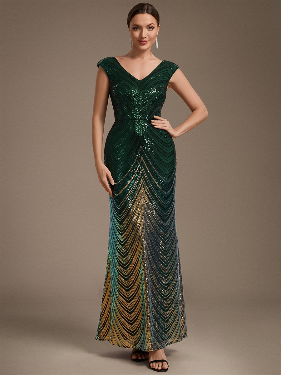 Design Contemporain de Produit Vestimentaire Moderne Robe #Couleur_Vert Fonce