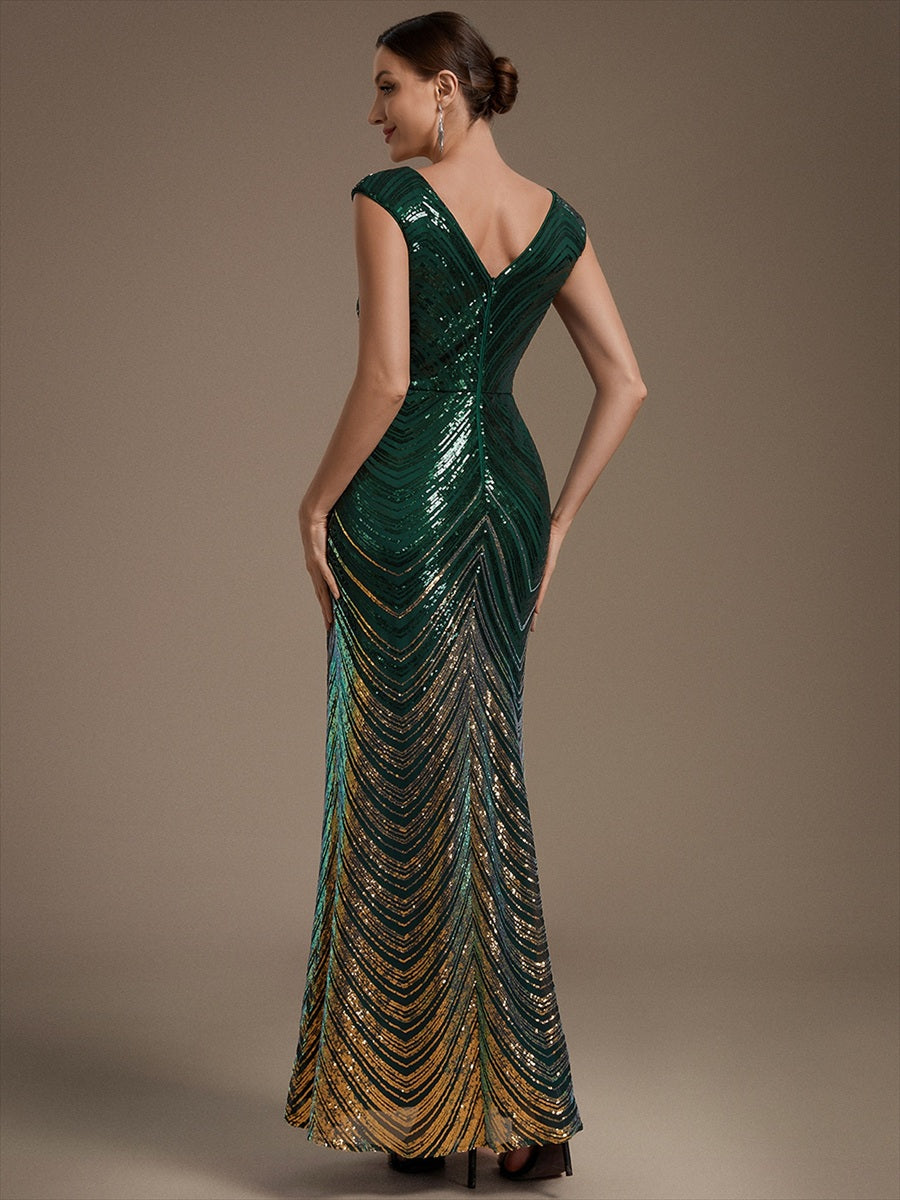 Design Contemporain de Produit Vestimentaire Moderne Robe #Couleur_Vert Fonce