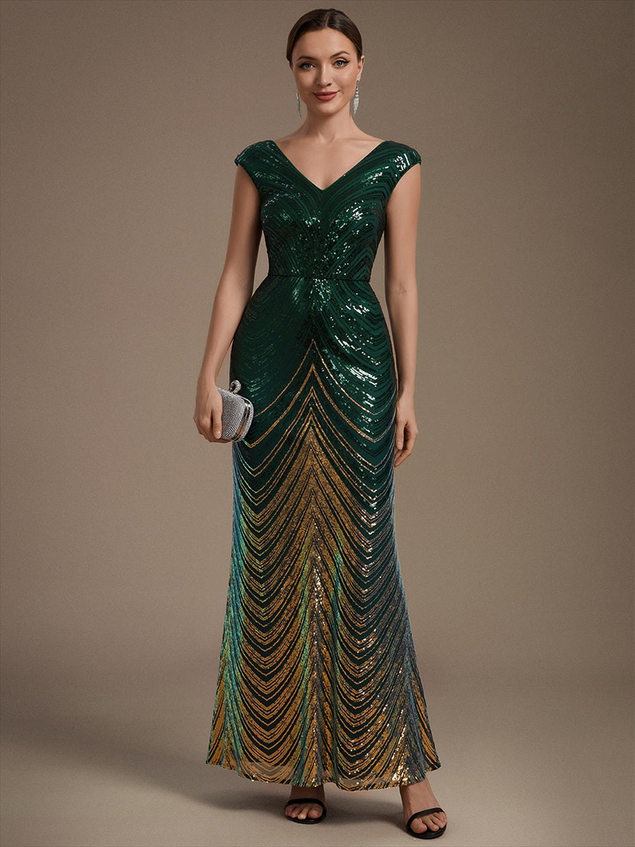 Design Contemporain de Produit Vestimentaire Moderne Robe #Couleur_Vert Fonce