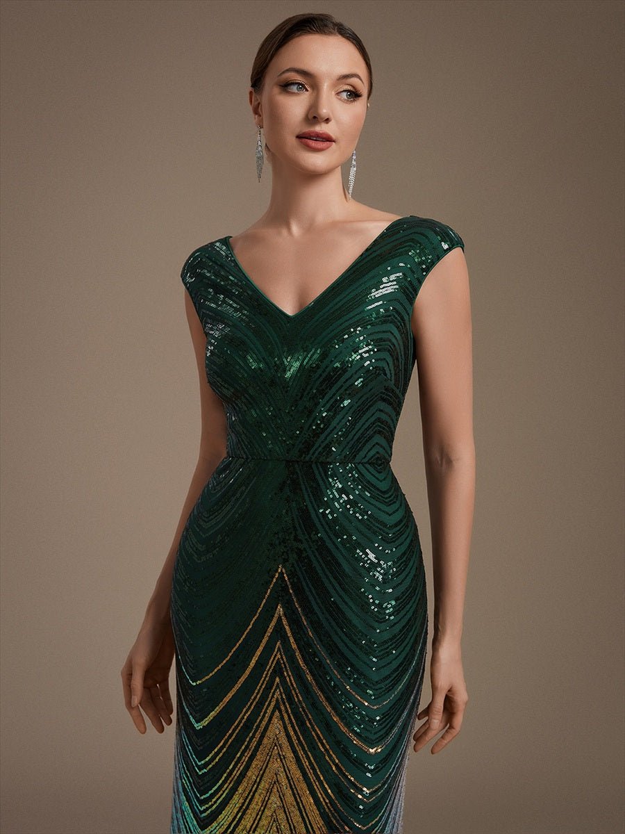 Design Contemporain de Produit Vestimentaire Moderne Robe #Couleur_Vert Fonce