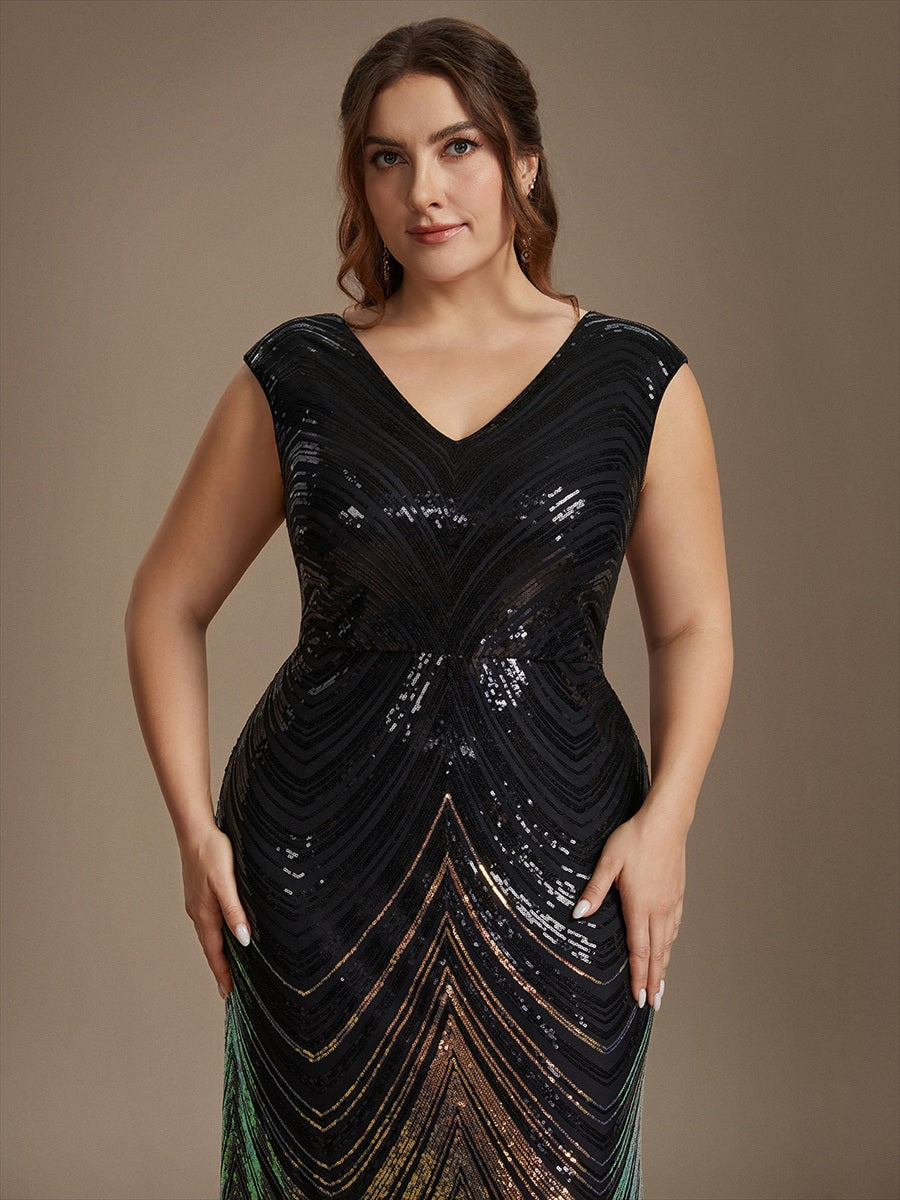 Design Contemporain de Produit Vestimentaire Moderne Robe #Couleur_Noir & Or