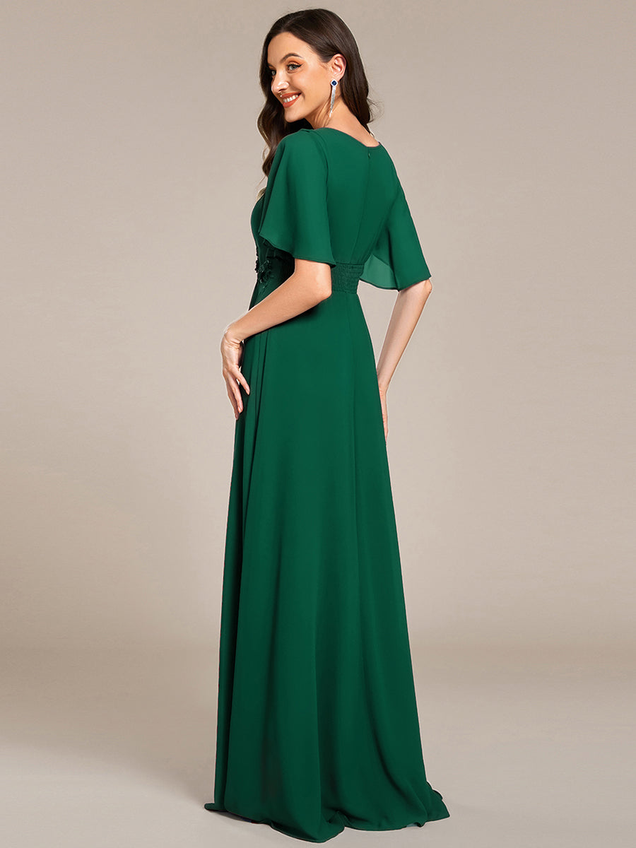 Meilleurs choix de robes de demoiselle d'honneur en satin #Couleur_Vert Fonce