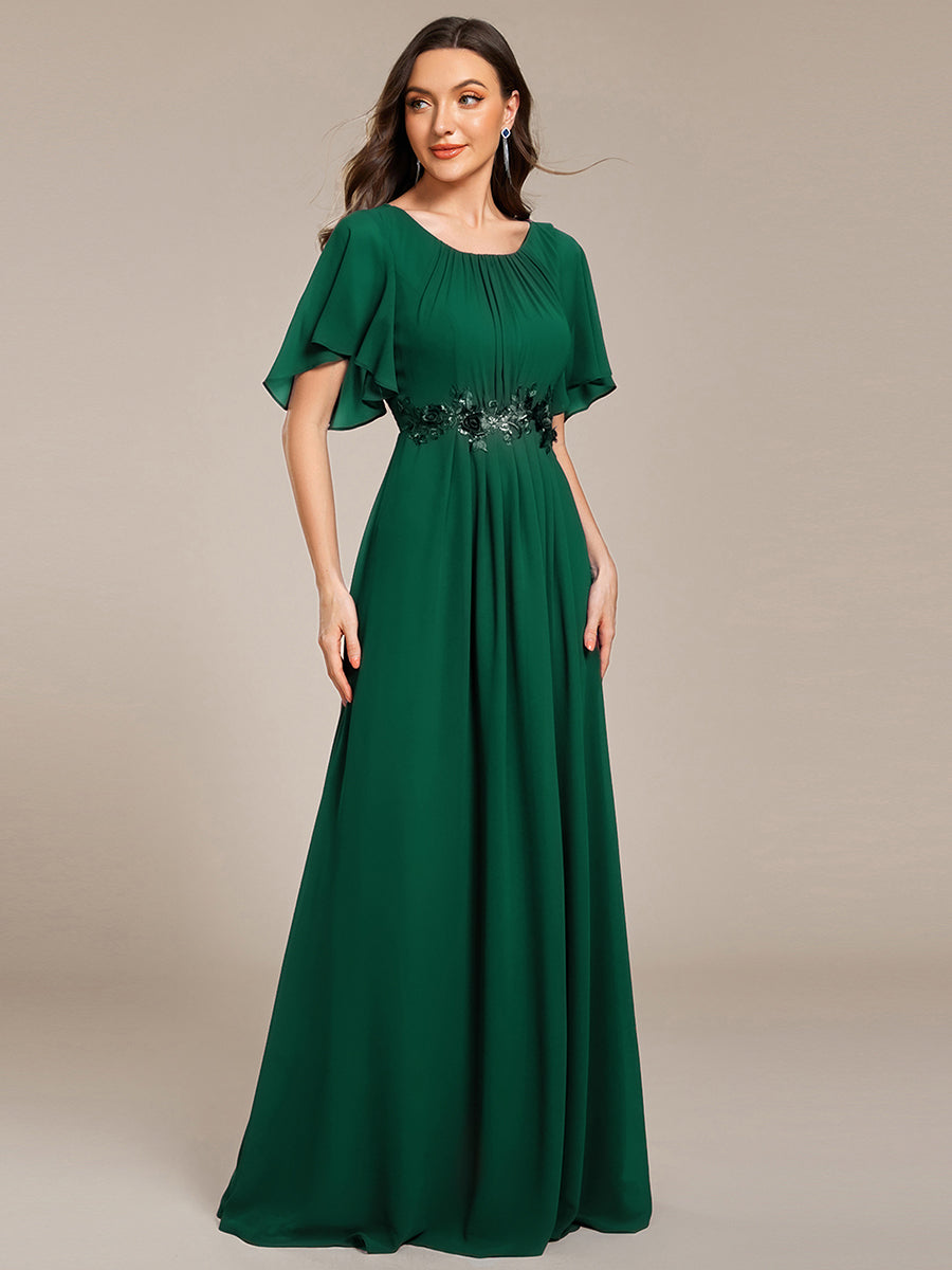 Meilleurs choix de robes de demoiselle d'honneur en satin #Couleur_Vert Fonce