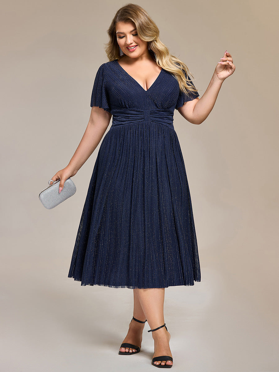 Meilleurs choix de robes de demoiselle d'honneur en satin #Couleur_Bleu Marine