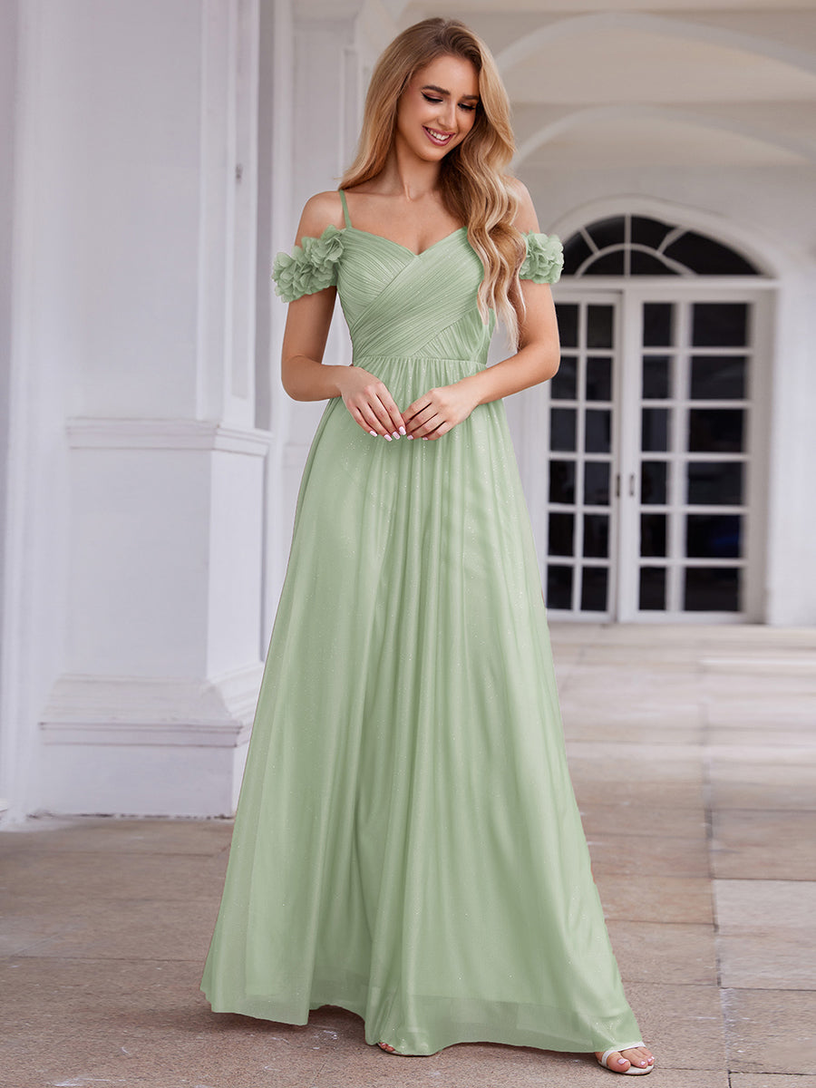 Meilleurs choix de robes de demoiselle d'honneur en satin #Couleur_Menthe Verte