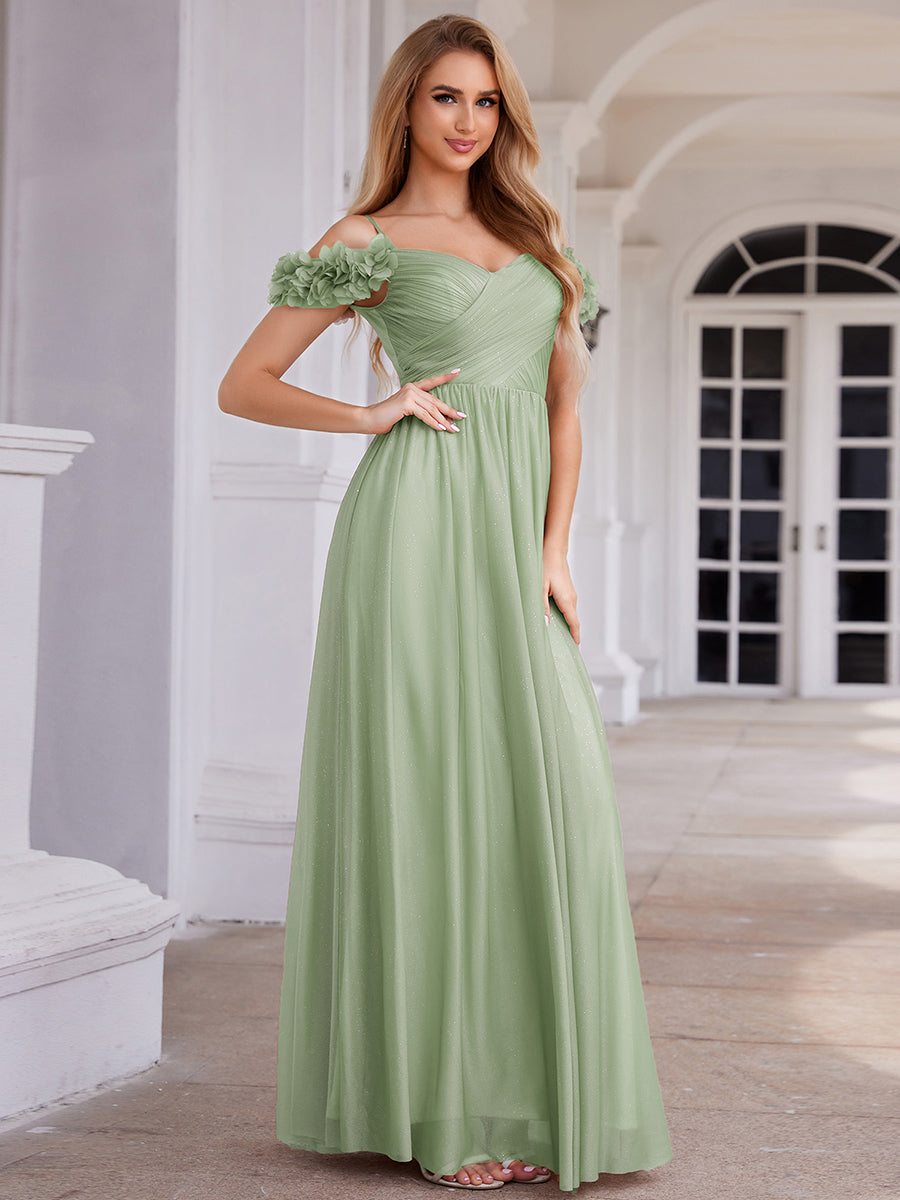 Meilleurs choix de robes de demoiselle d'honneur en satin #Couleur_Menthe Verte