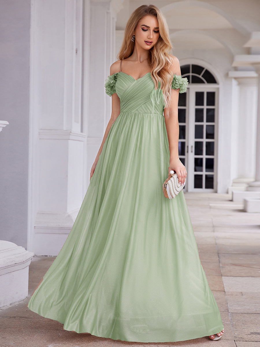 Meilleurs choix de robes de demoiselle d'honneur en satin #Couleur_Menthe Verte