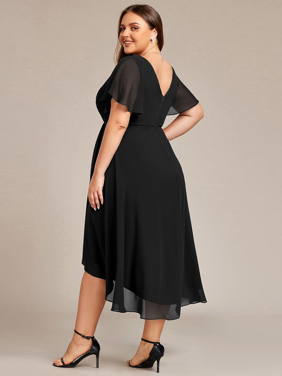 Robe de soirée noire pour fête d'automne et d'hiver 2024 #Style_EG01923BK
