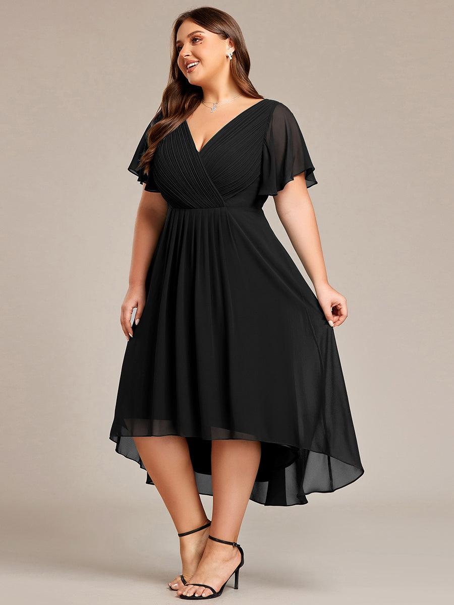 Robe de soirée noire pour fête d'automne et d'hiver 2024 #Style_EG01923BK