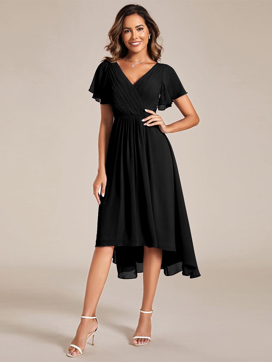 Robe de soirée noire pour fête d'automne et d'hiver 2024 #Style_EG01923BK