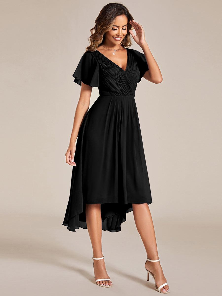 Robe de soirée noire pour fête d'automne et d'hiver 2024 #Style_EG01923BK