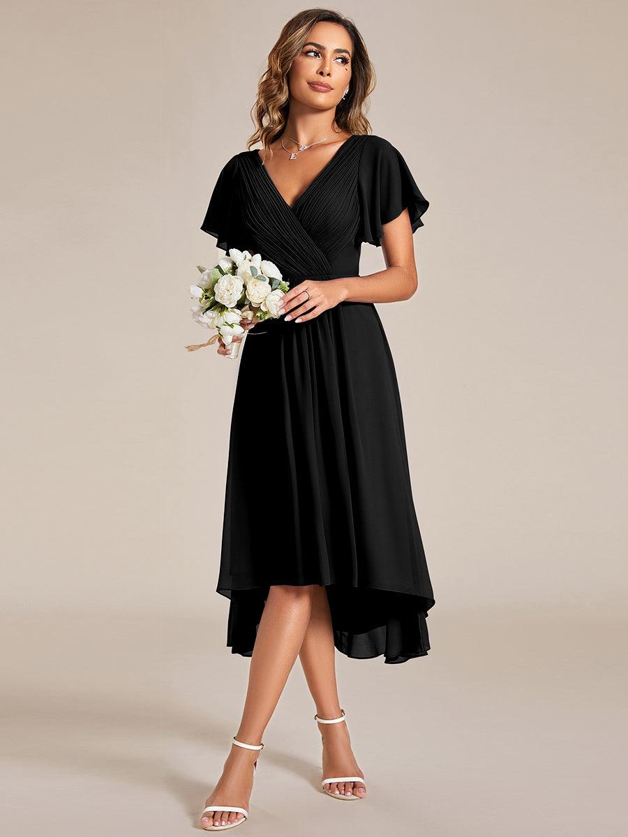 Robe de soirée noire pour fête d'automne et d'hiver 2024 #Style_EG01923BK