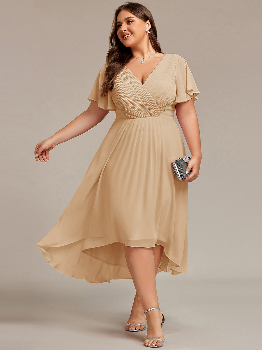 Robes de demoiselle d'honneur dos nu avec nœuds #Couleur_Charbon