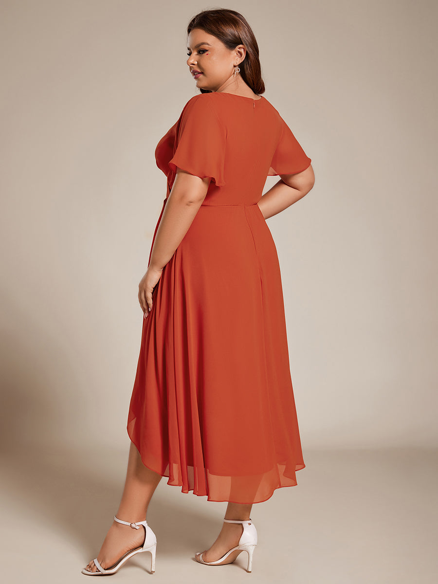Burnt Orange Bridesmaid Dresses #style_EG02084BO