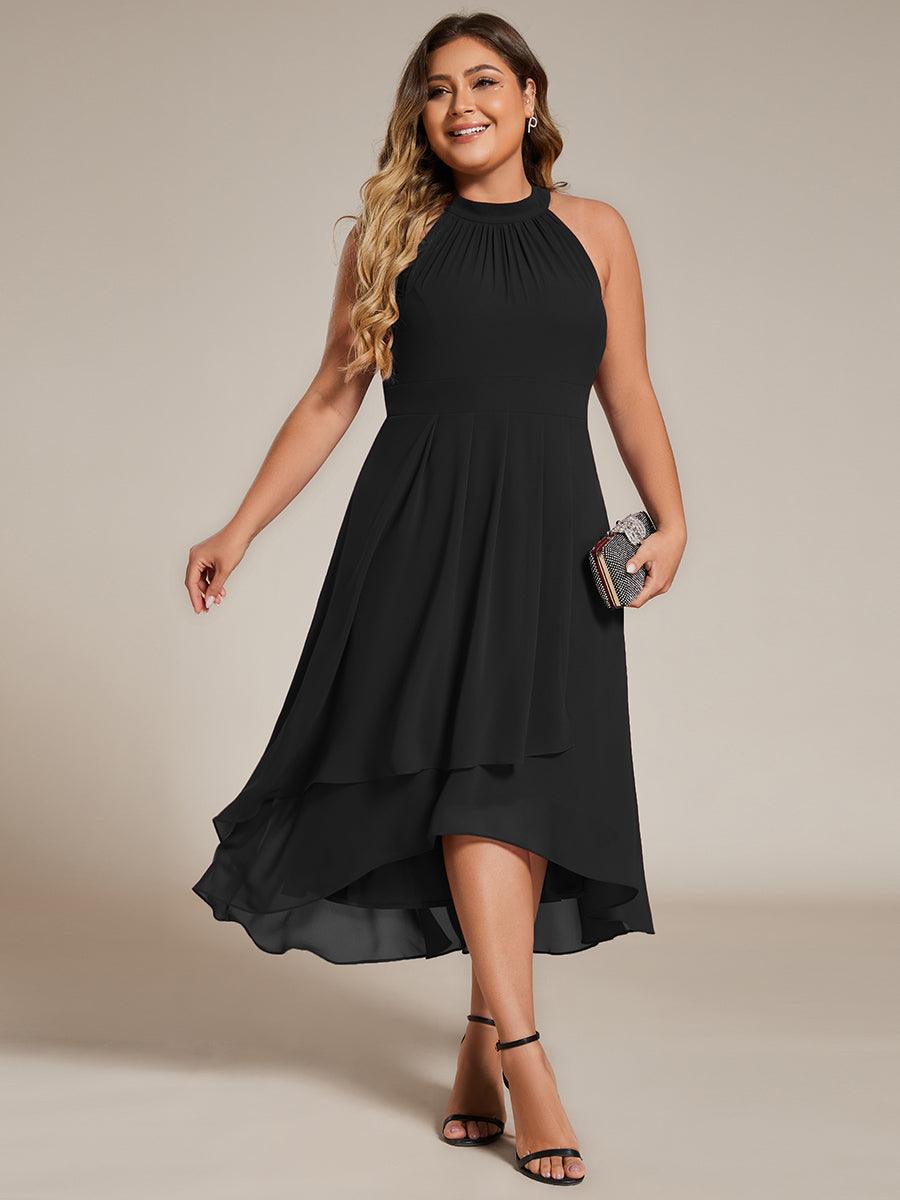 Robe de soirée noire pour fête d'automne et d'hiver 2024 #Style_EG31926BK