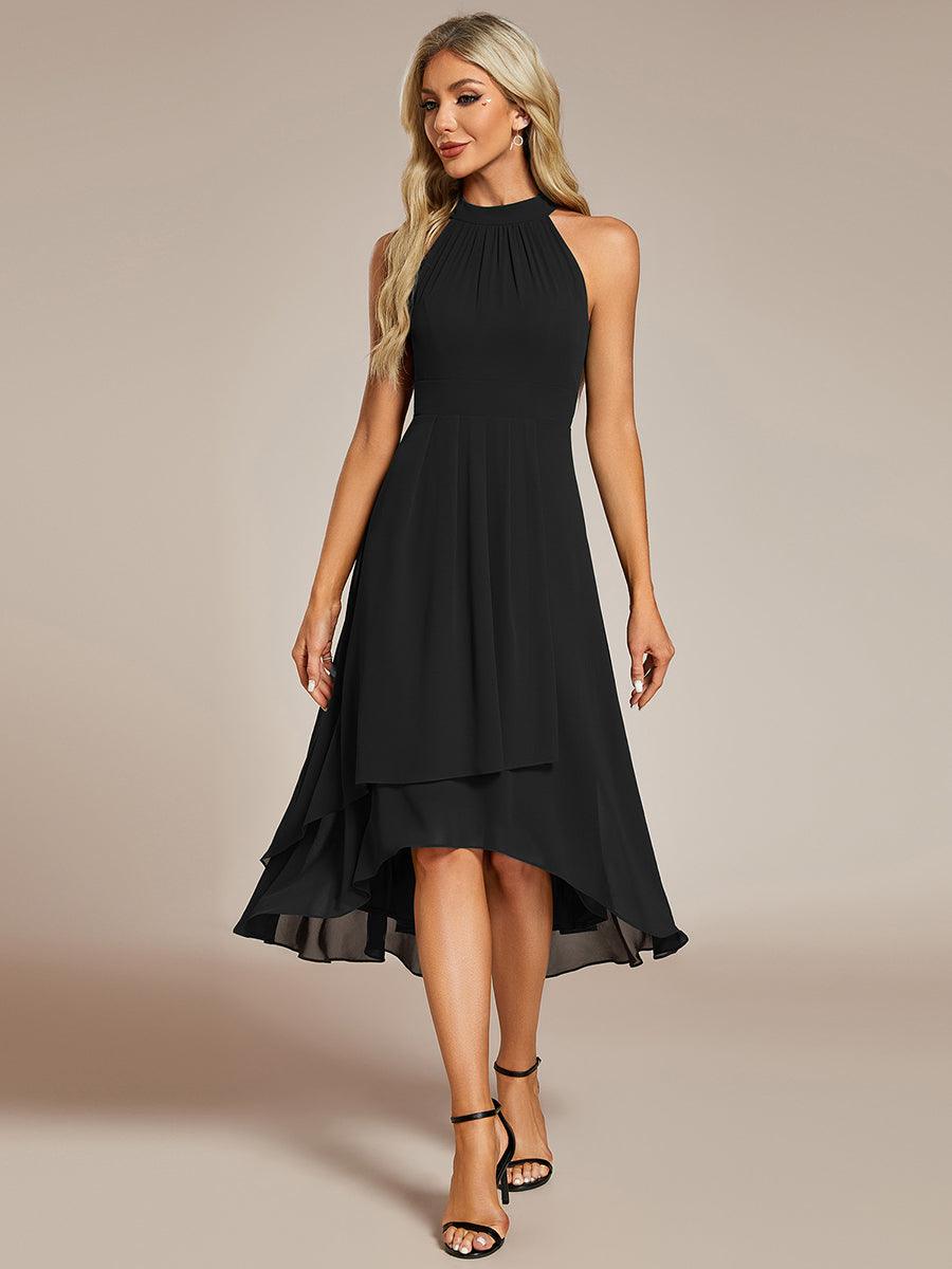 Robe de soirée noire pour fête d'automne et d'hiver 2024 #Style_EG31926BK