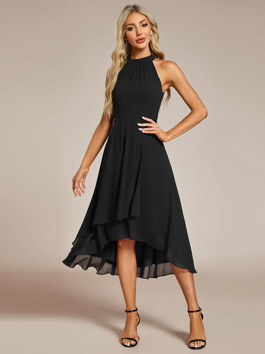 Robe de soirée noire pour fête d'automne et d'hiver 2024 #Style_EG31926BK