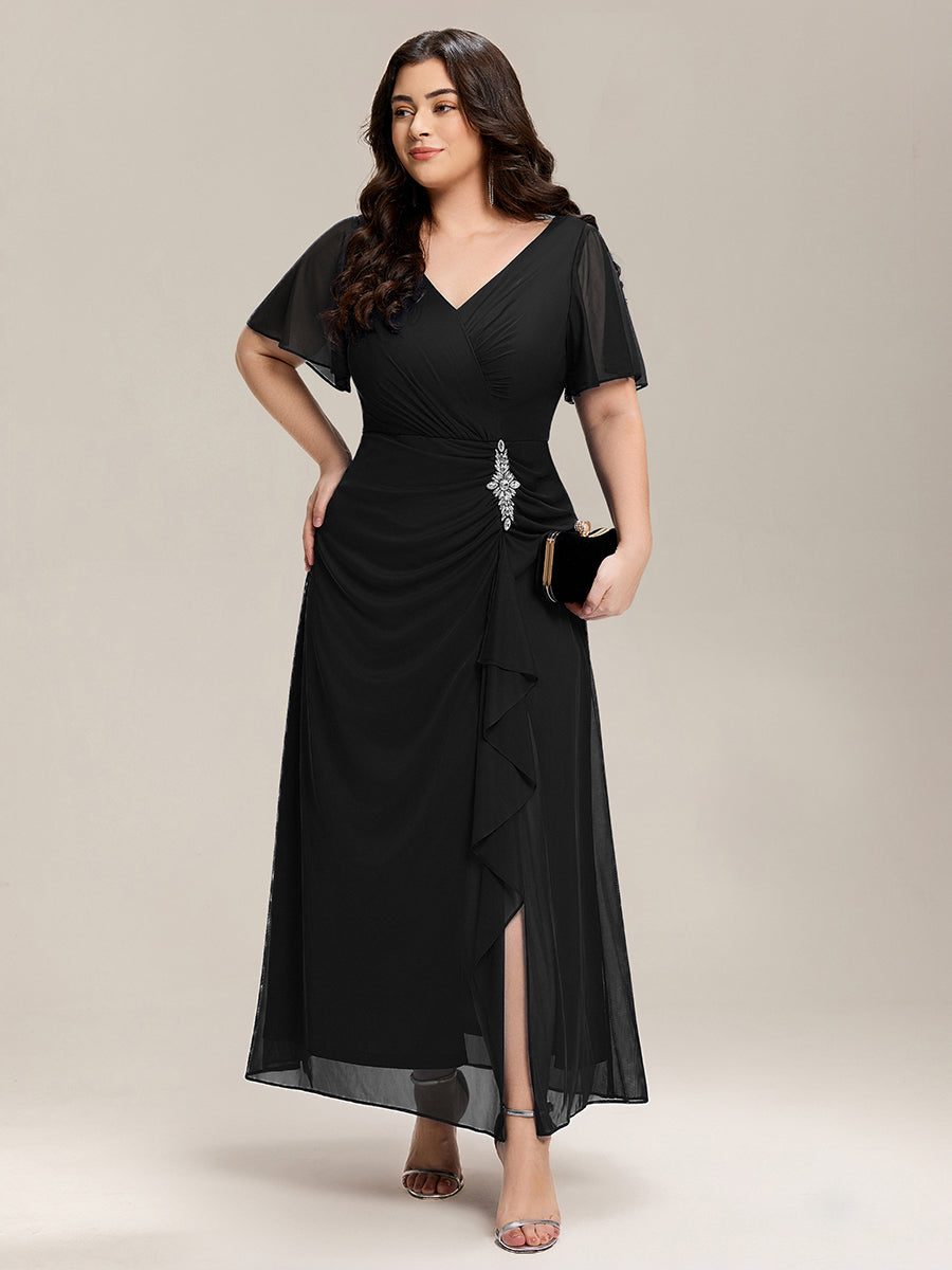 Meilleurs choix de robes de demoiselle d'honneur en satin #Couleur_Noir