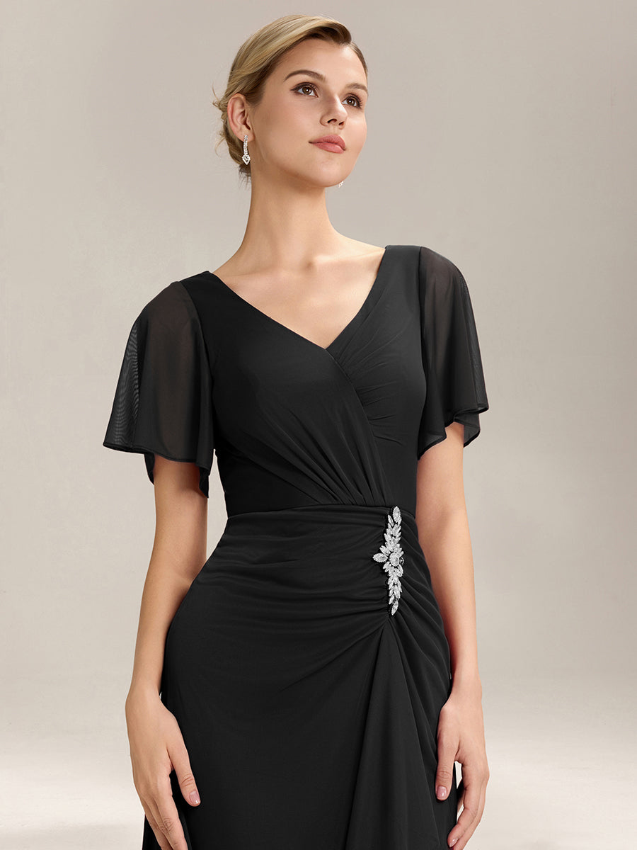 Meilleurs choix de robes de demoiselle d'honneur en satin #Couleur_Noir