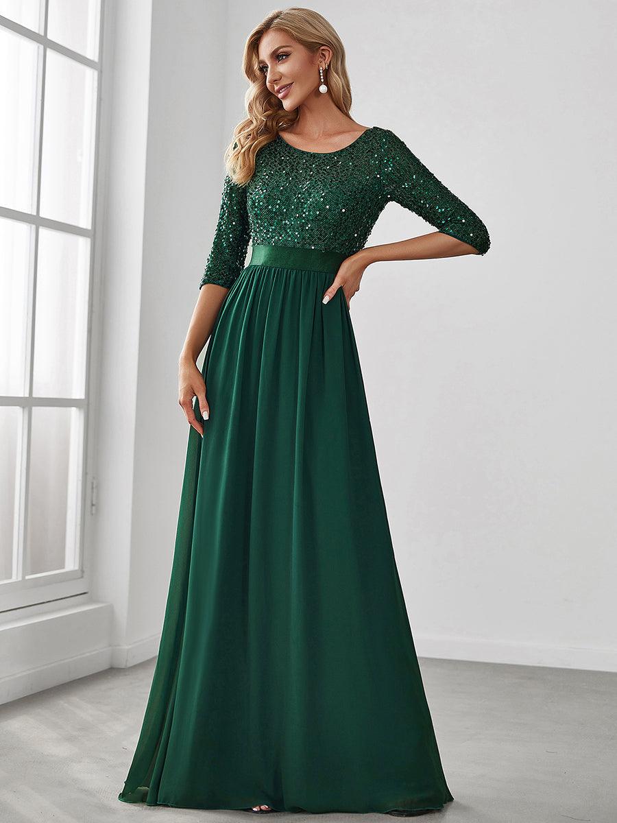 MEILLEURS CHOIX Robe vert foncé #Style_EP00683DG