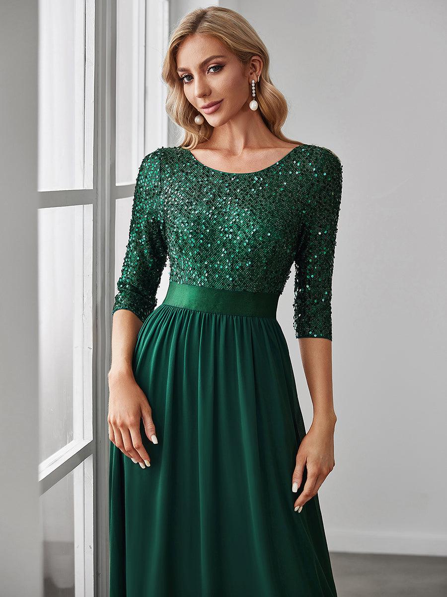 MEILLEURS CHOIX Robe vert foncé #Style_EP00683DG
