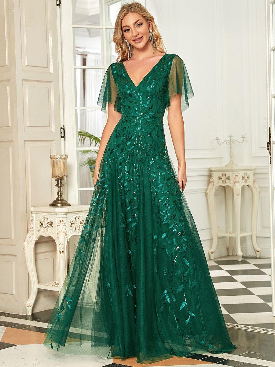 MEILLEURS CHOIX Robe vert foncé #Style_EP00734DG