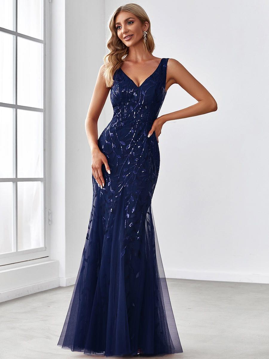 robe tenue robe de soirÃ©e navy