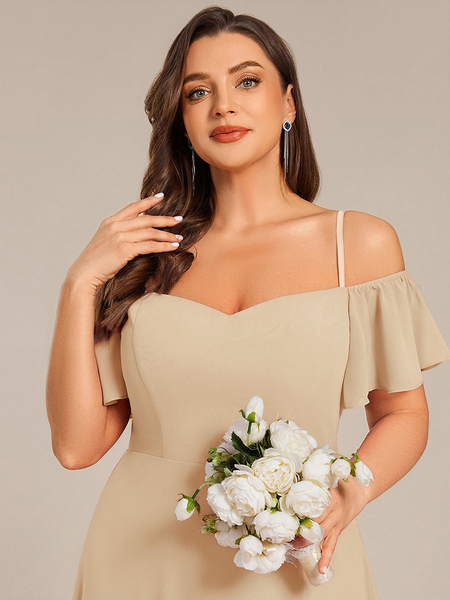 Top Picks Champagne Bridesmaid Gowns #style_ES00237CH