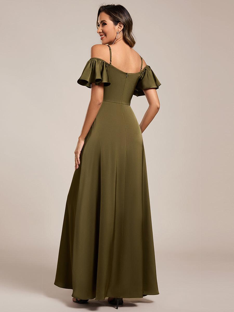 Meilleurs choix de robes de demoiselle d'honneur en satin #Style_ES00437OG