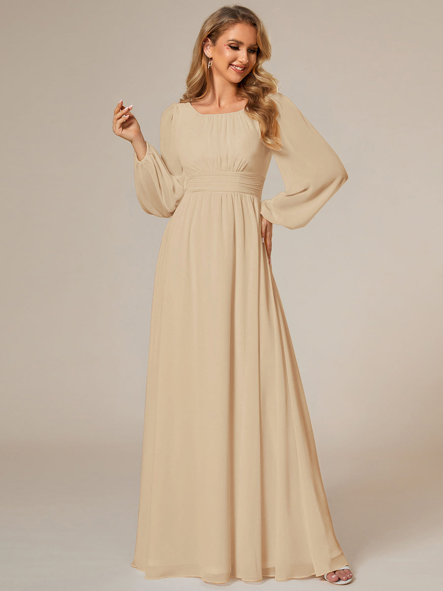 Top Picks Champagne Bridesmaid Gowns #style_ES0106BCH