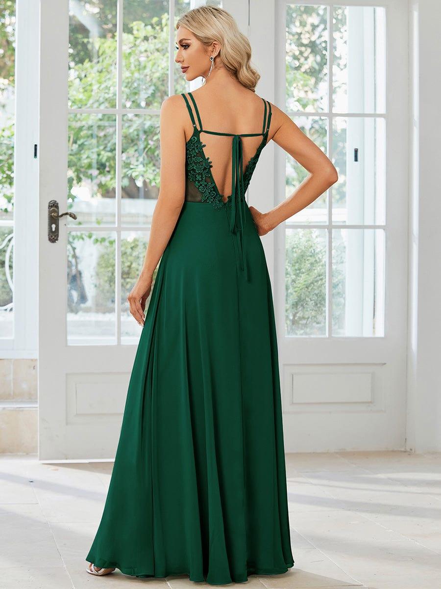 Robe classique à manches longues #Style_ES01692DG