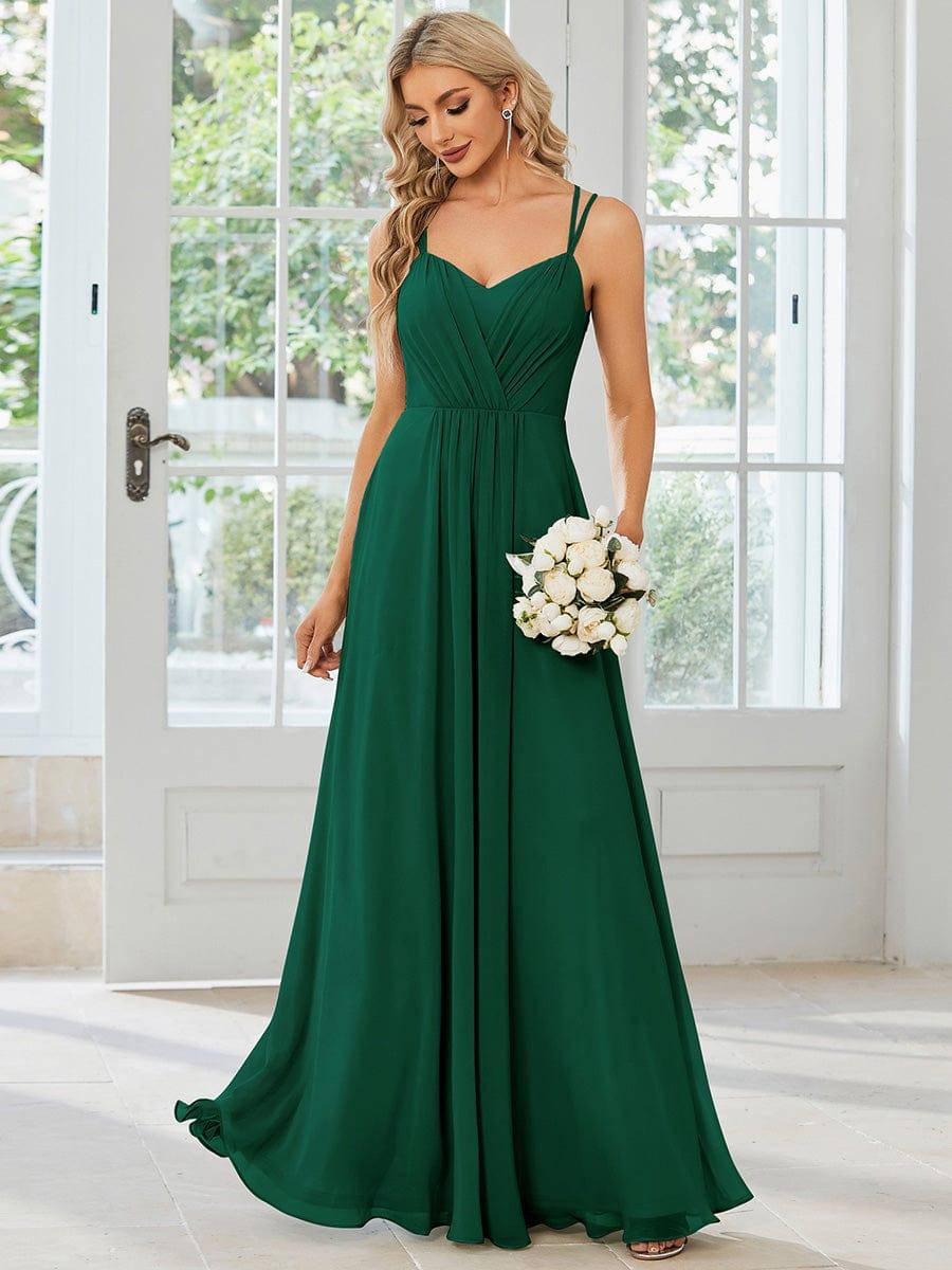Robe classique à manches longues #Style_ES01692DG