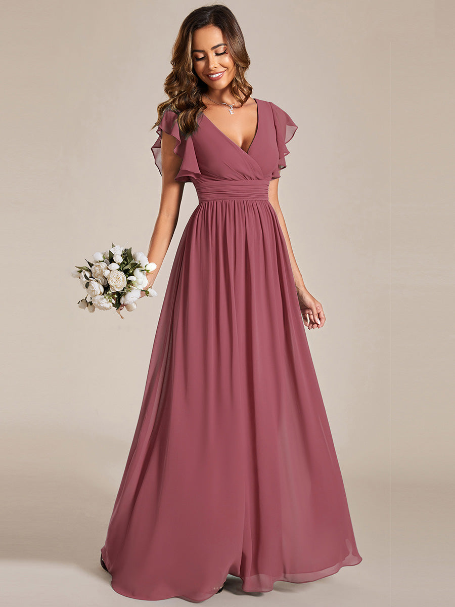 Meilleurs choix de robes de demoiselle d'honneur en satin #Couleur_Rose corail