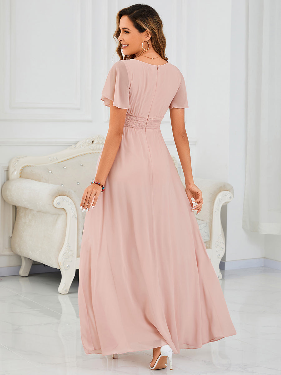 Meilleurs choix de robes de demoiselle d'honneur en satin #Couleur_Rose