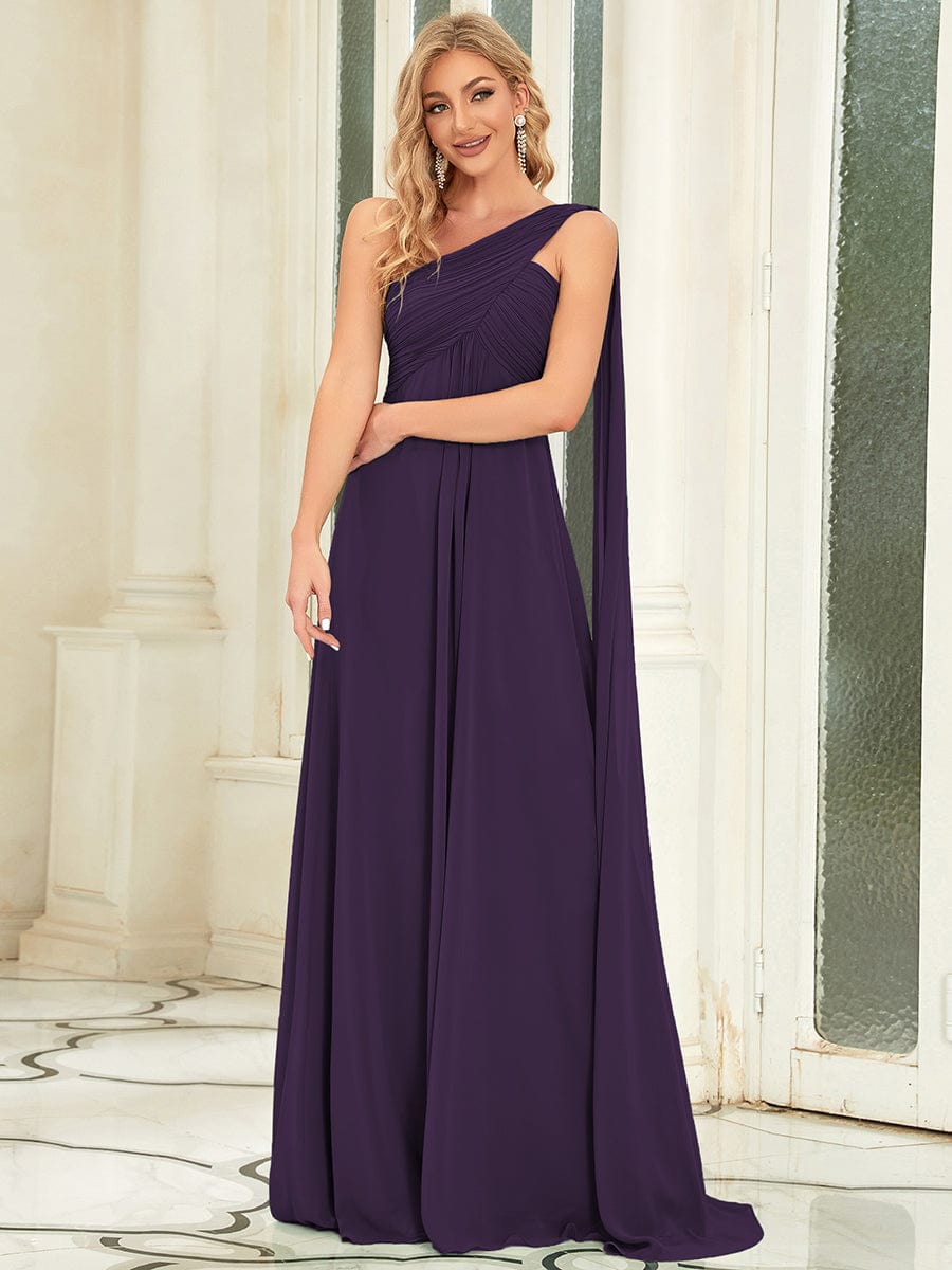 Meilleurs choix de robes de demoiselle d'honneur en satin #Couleur_Violet Fonce
