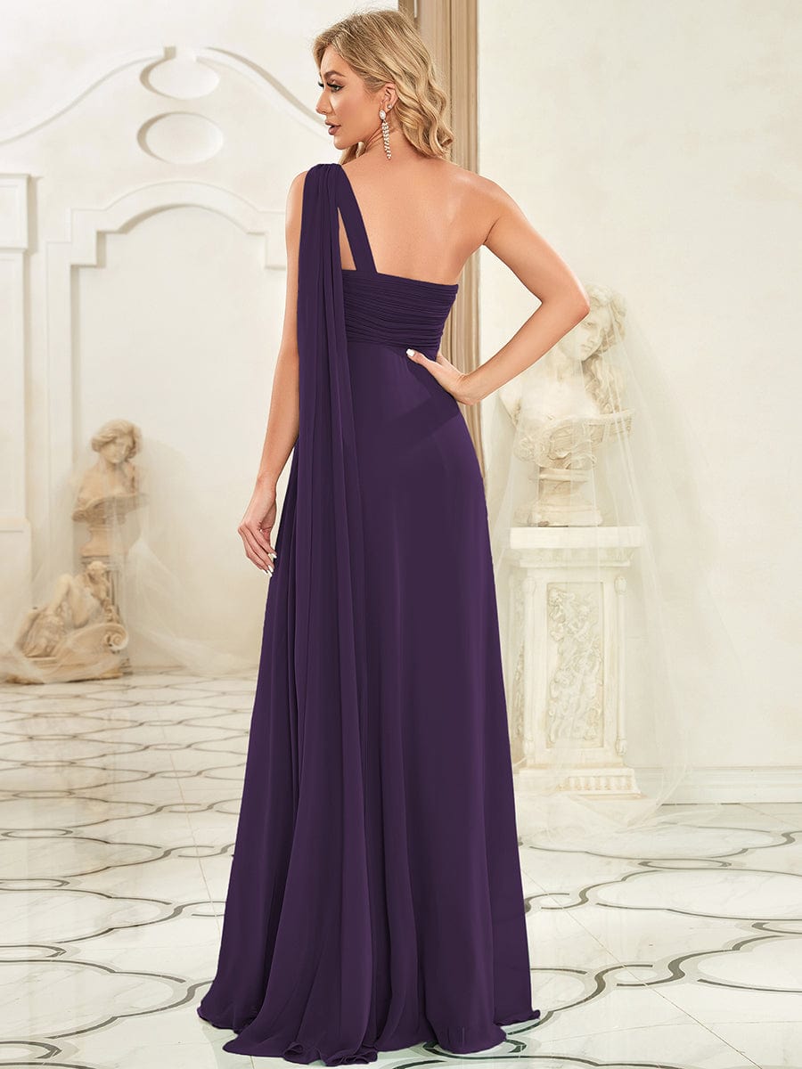 Meilleurs choix de robes de demoiselle d'honneur en satin #Couleur_Violet Fonce