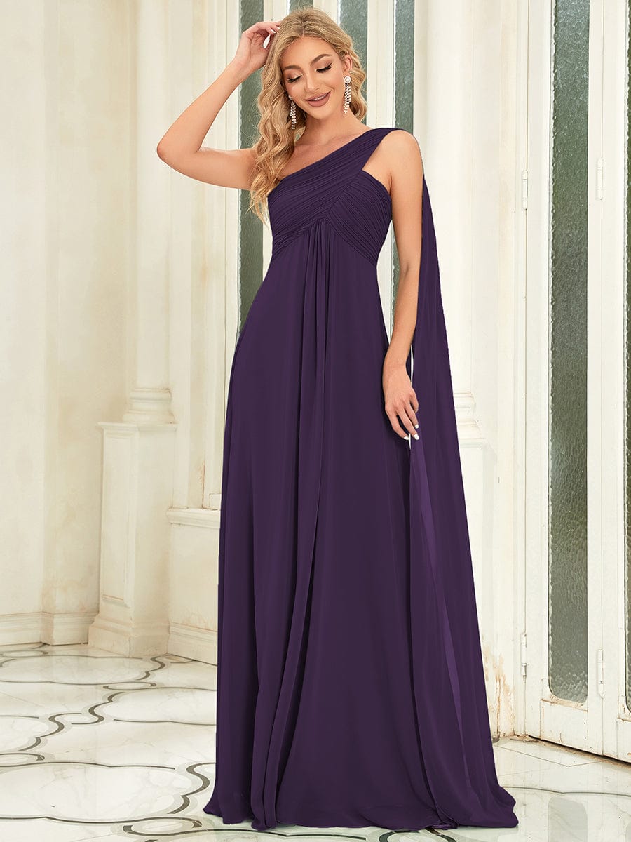 Meilleurs choix de robes de demoiselle d'honneur en satin #Couleur_Violet Fonce
