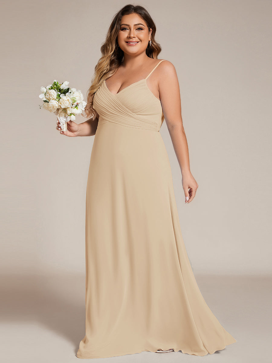 Top Picks Champagne Bridesmaid Gowns #style_ES80026CH