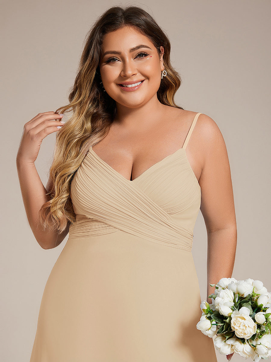 Top Picks Champagne Bridesmaid Gowns #style_ES80026CH